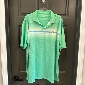 Masters Tech Polo Shirt Men’s XL Augusta National Golf Performance
